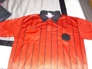 United States Soccer Federation Referee Red Tee Shirt , Size Adult 