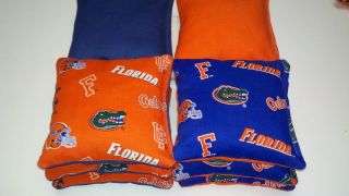 florida gators cornhole bags set of 8 