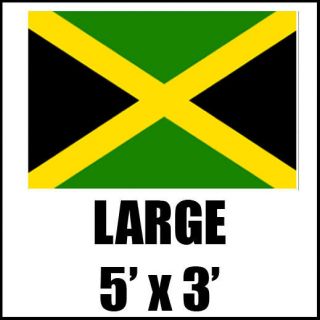   CARIBBEAN NATIONAL SPORT LARGE FLAG USAIN BOLT OLYMPICS 5 X 3FT