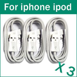 Newly listed 2 X Charge & Sync USB Cable for Apple iPhone 3G 3GS 4 