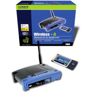 Linksys WKPC54G 54 Mbps 4 Port 10 100 Wireless G Router