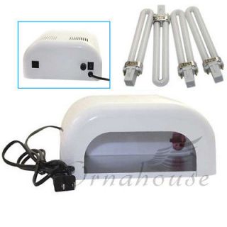 Newly listed New 36W Nail UV Lamp Acrylic Gel Curing Light Timer Dryer 