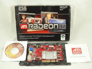 NEW VisionTek ATI Radeon X1050 256MB AGP 4X/8X Video Card