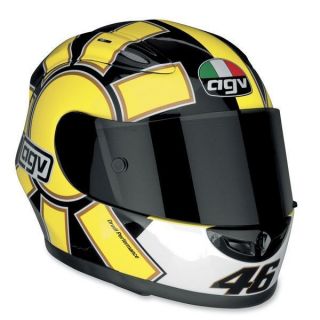 NEW AGV XR2 VALENTINO ROSSI REPLICA GOTHIC YELLOW 2X LARGE/2XL HELMET