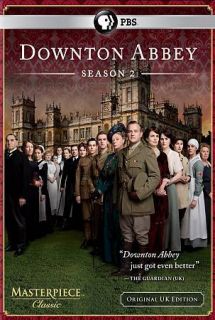 Masterpiece Classic Downton Abbey   Season 2 (DVD, 2012, 3 Disc Set)
