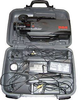 Newly listed Vintage RCA CC445 VHS Pro Edit Camcorder w/ Case For 