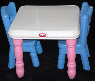 Little Tikes Victorian Cottage Table Chairs Set w 