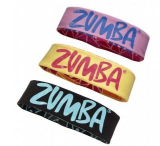NEW Zumba Fitness MOVE ME Headbands   PACK OF THREE YOU GET ALL FREE 