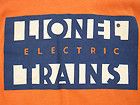   70s vintage LIONEL ELECTRIC TRAINS orange T SHIRT train EXTRA SMALL