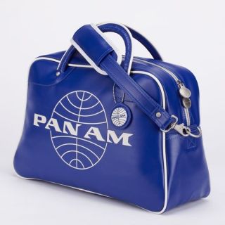 PAN AM ORION Hand Bag Purse Tote Vintage in Pan Am BLUE Retro Style