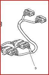 Volvo Penta 23 EDC Display Extension Cable, # 874386 Electronic 