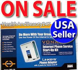 unlocked linksys vonage pap2 na 2fxs voip ata time left
