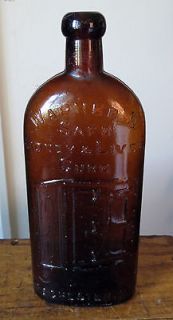 old warners safe kidney liver cure bottle nice antique time