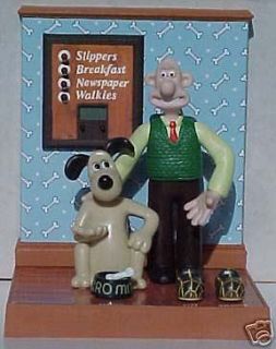 Wallace Gromit Talking Alarm New Mint Clock no display box Save 