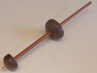 heavy duty walnut double whorl drop spindle from canada time
