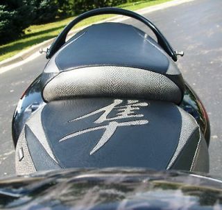 CUSTOM SNAKE HAYABUSA SEAT COVERS 99 to 07 BLUE,SILVER,WHITE,GREY,RED 