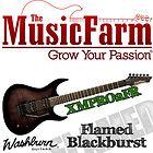 Washburn XMPRO2FRFBB Floyd Rose Flame Black Burst Electric Guitar