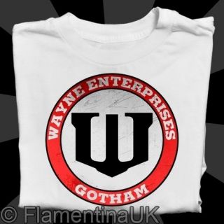 9144 wayne enterprises 2 w t shirt inspired by batman