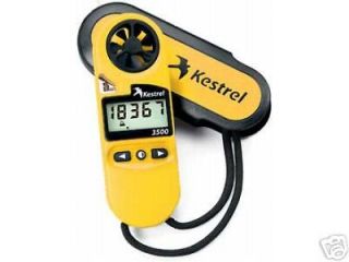 kestrel 3500 wind weather meter anemometer water proof time left