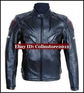 Motorcycle Motor Racing Leather Jacket M XXL NEW Weatherproof Dainese