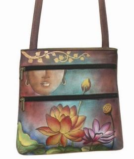 anuschka nirvana shouloder bag purse 447 nrv