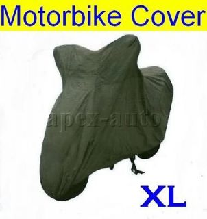 XL WATERPROOF Motorbike Motorcycle Rain Dust COVER Weather Protector 
