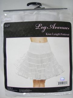 20 Knee Length Crinoline Petticoat Slip 4 COLORS