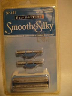 REMINGTON SMOOTH & SILKY REPLACEMENT SCREEN & CUTTER. SP 121. BRAND 