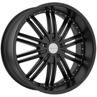 20 Black Menzari Z08 Wheels Rims 5x115 5 Lug Dodge Charger Challenger 