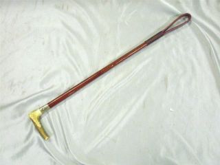 antique gents hunting whip from united kingdom 