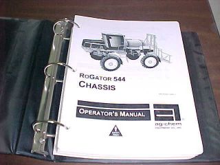 ag chem 544 rogator operators and parts manual time left