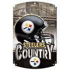 Pittsburgh STEELERS Country NFL Hardboard WOODEN SIGN