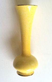 vintage royal winton grimwades yellow pastel ware bud vase time