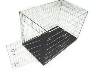 DOG KENNEL CAGE   Ex Large Two Doors Sealed Floor