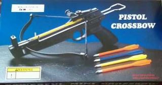 50 lb Crossbow Pistols, Brand New, w/ 24 extra bolts/arrows