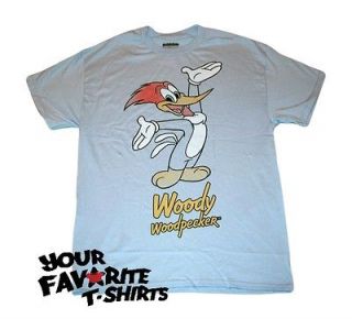 Woody Woodpecker Welcome To The Show Licensed Adult T Shirt S 2XL