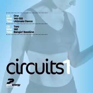 pure energy circuit 1 music cd for fitness aerobics from
