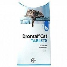 Drontal for Cats   Guaranteed Original Bayer (Germany)   NOT Asian 