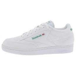 REEBOK CLUB C WHITE WHITE green Mens Womens CLASSIC Shoes # 6 892 