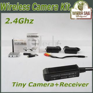 SecurityMan Mini 2.4 GHz Wireless Color Camera with Audio