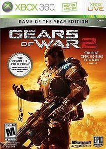 XBOX 360 GAME GEARS OF WAR 2 GAME OF THE YEAR EDITION *BRAND NEW 