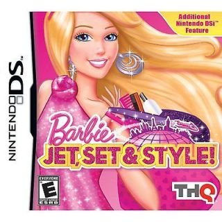   BARBIE JET SET AND STYLE ( NINTENDO DS ) DSL DSi XL 3DS New Sealed