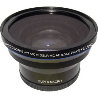 Zeikos ZE 3252F Super Fisheye 0.34x 52 2