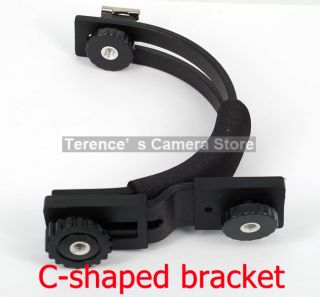 Shape Bracket Holder for Flash Video light DSLR SLR Camera mini DV 