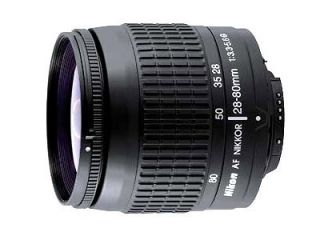 Nikon Zoom Nikkor 28 80mm F 3.3 5.6 Aspherical AF G Lens