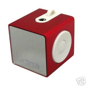 nextar coin sized 128mb  player w fm tuner red