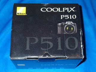 Nikon Coolpix P510 16.1 MP Digital Camera Black Brand NEW 2 3 DAY USPS 