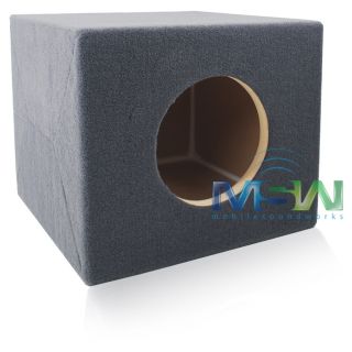 Sealed  BUILT TO SPEC  MDF Enclosure for (1) JL Audio® 8W7 