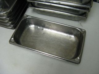 12 1 3 Size Stainless Steel Insert Steam Table Pans