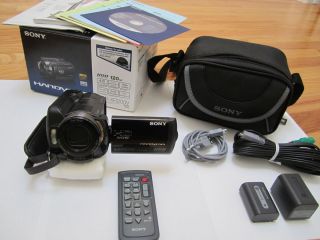 Sony Handycam HDR XR200V 120 GB Camcorder Black